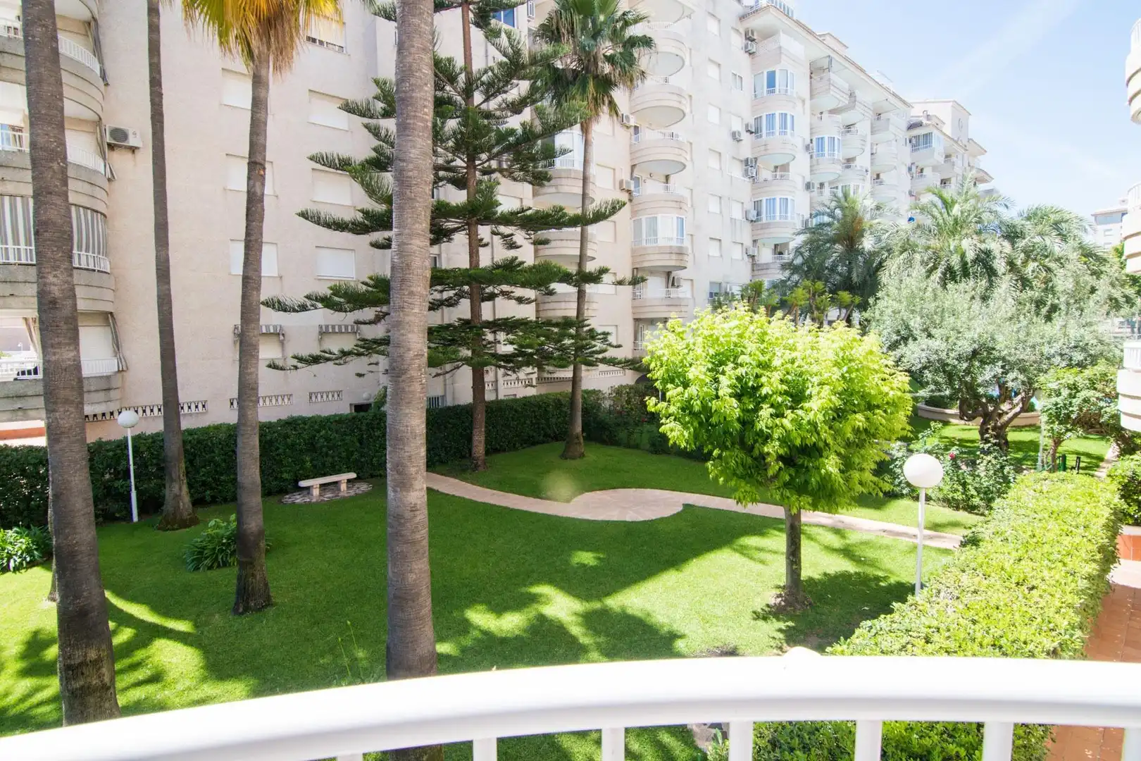 Garten von Wohnungen zum Verkauf in Gandia mit Klimaanlage, Privatgarten und Terrasse