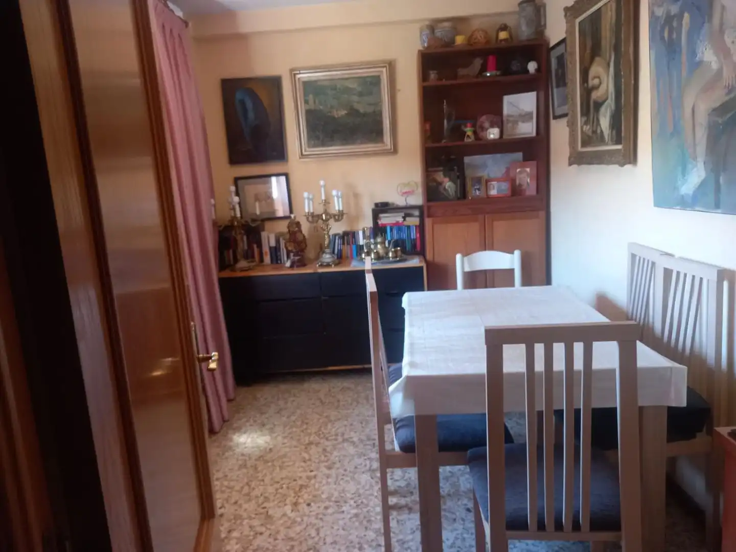 Esszimmer von Wohnung zum Verkauf in  Madrid Capital mit Terrasse