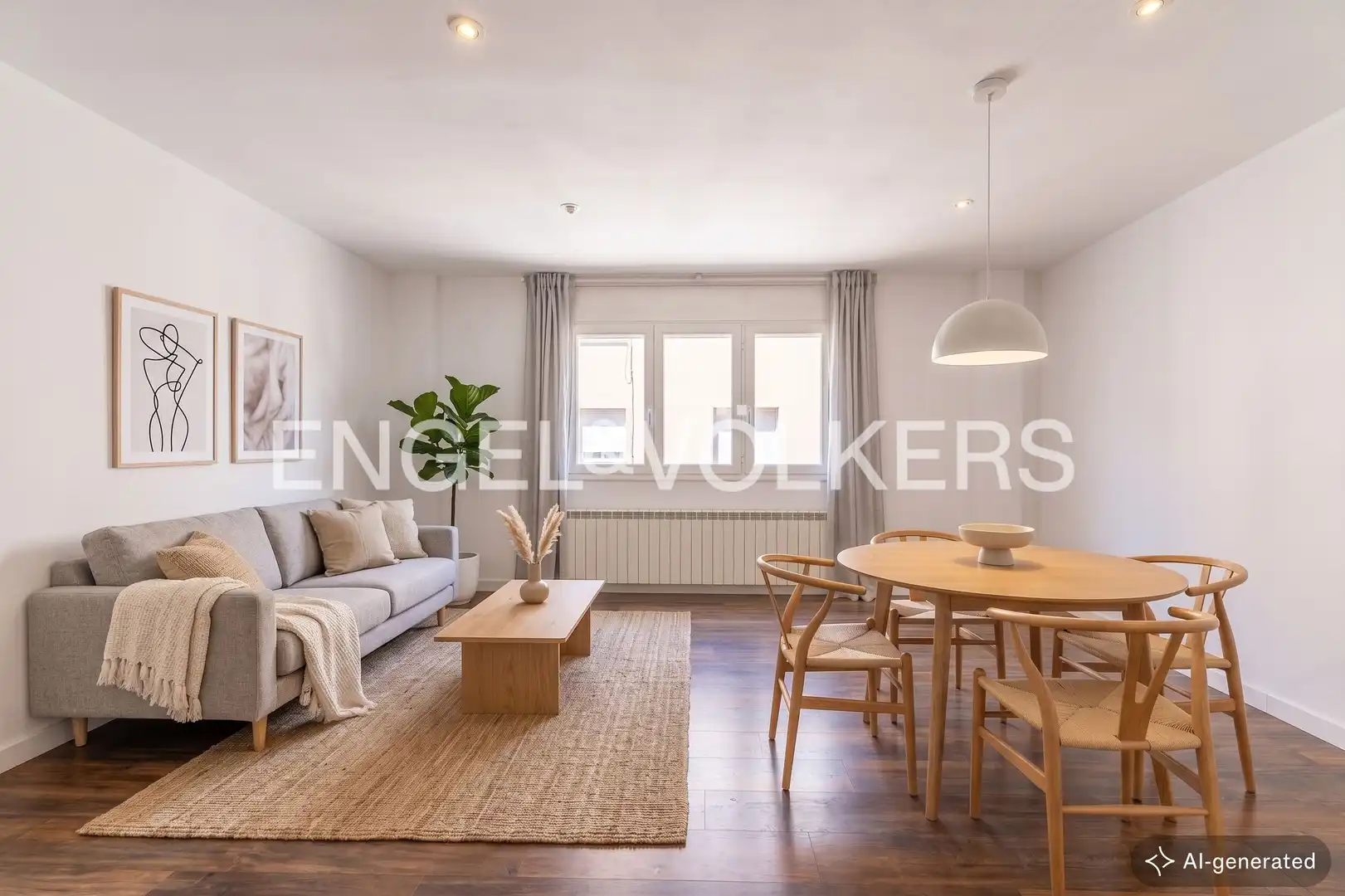 Sala de estar de Piso en venta en Tona con Aire acondicionado, Calefacción y Parquet