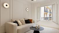 Living room of Flat for sale in  Barcelona Capital  with Air Conditioner and Balcony