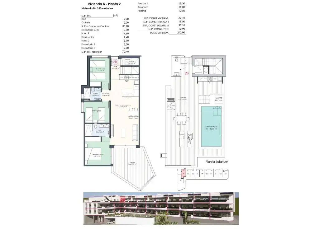 Penthouse mit Pool zum Verkauf in Calle Pais Valenciano, imagen 33