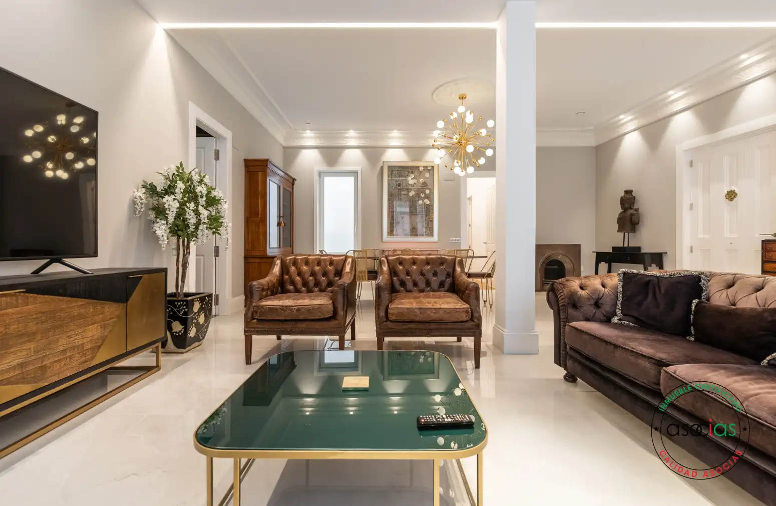 Wohnzimmer von Wohnung zum Verkauf in Gijón  mit Heizung