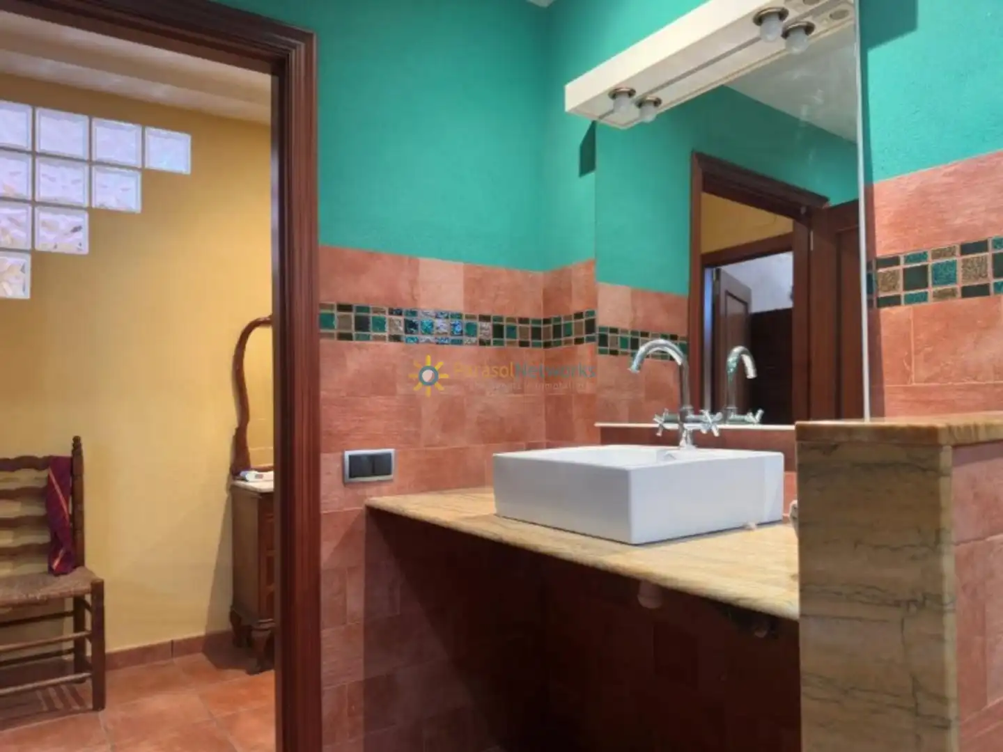 Baño de Casa o chalet en venta en Albaida con Aire acondicionado, Jardín privado y Terraza