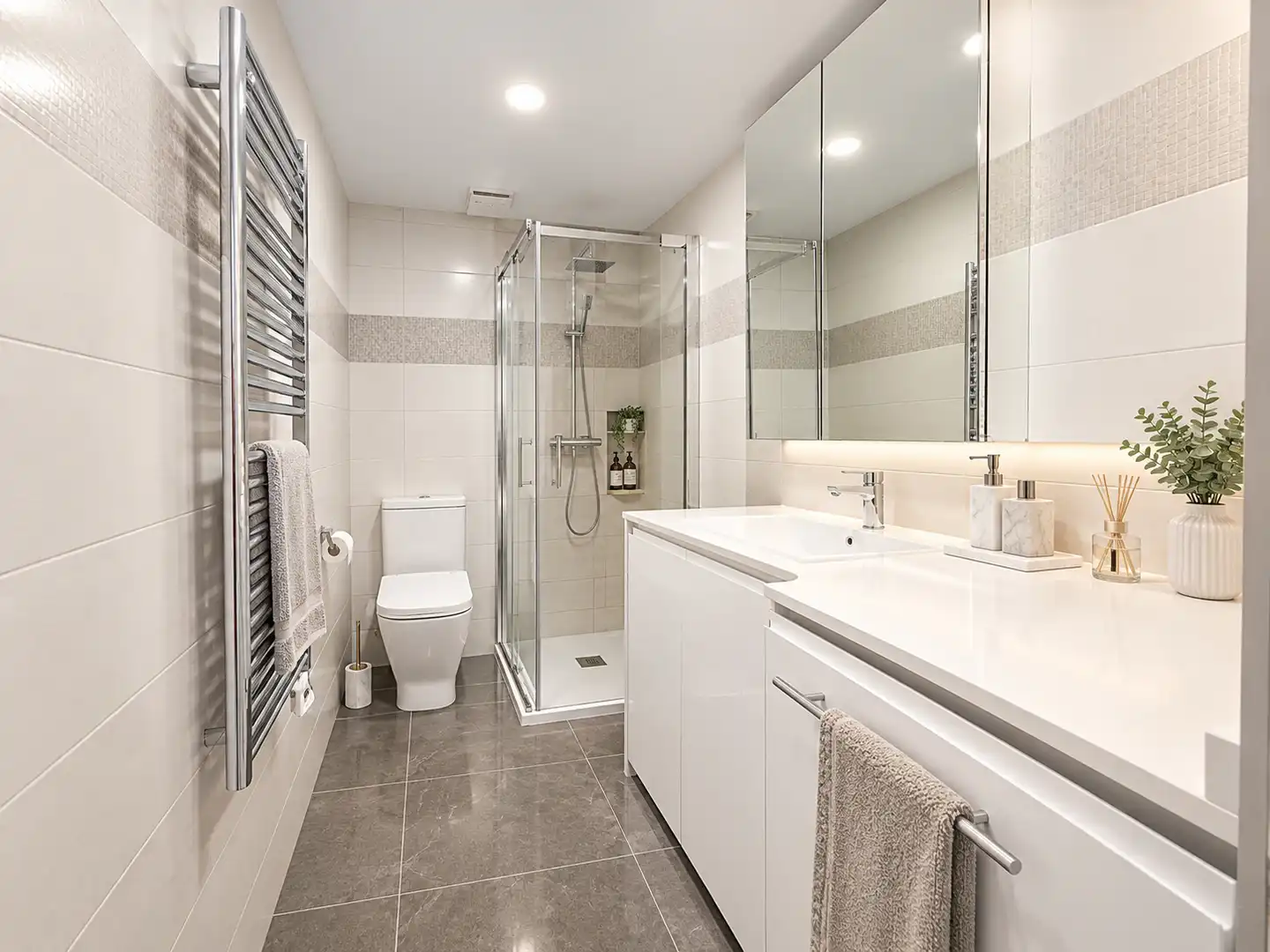 Baño de Apartamento en venta en Cambrils con Aire acondicionado, Calefacción y Terraza