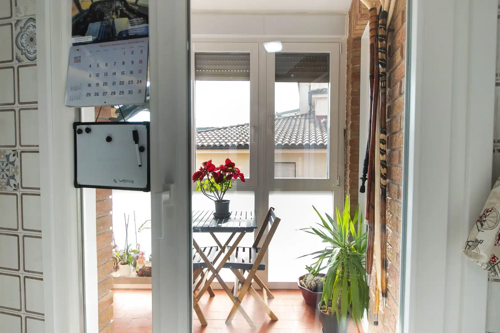 Terrasse von Wohnung zum Verkauf in Estella / Lizarra mit Heizung, Terrasse und Möbliert