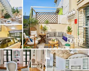 Balcony of Single-family semi-detached for sale in  Sevilla Capital  with Air Conditioner, Parquet flooring and Terrace