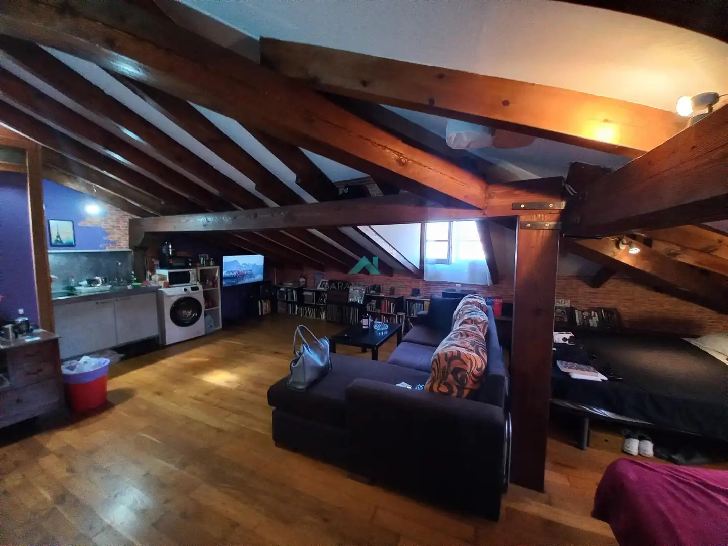 Living room of Attic for rent in Laredo