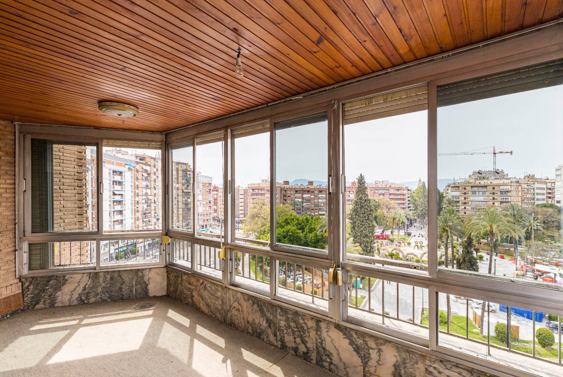 Bedroom of Flat for sale in  Murcia Capital  with Air Conditioner, Heating and Terrace