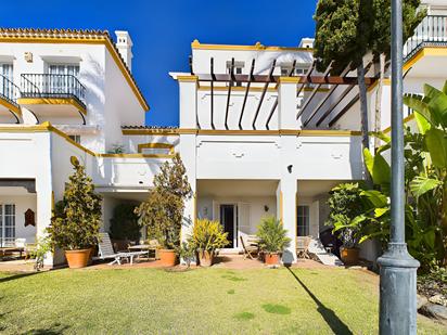 Garden of Single-family semi-detached for sale in Estepona  with Air Conditioner, Terrace and Storage room