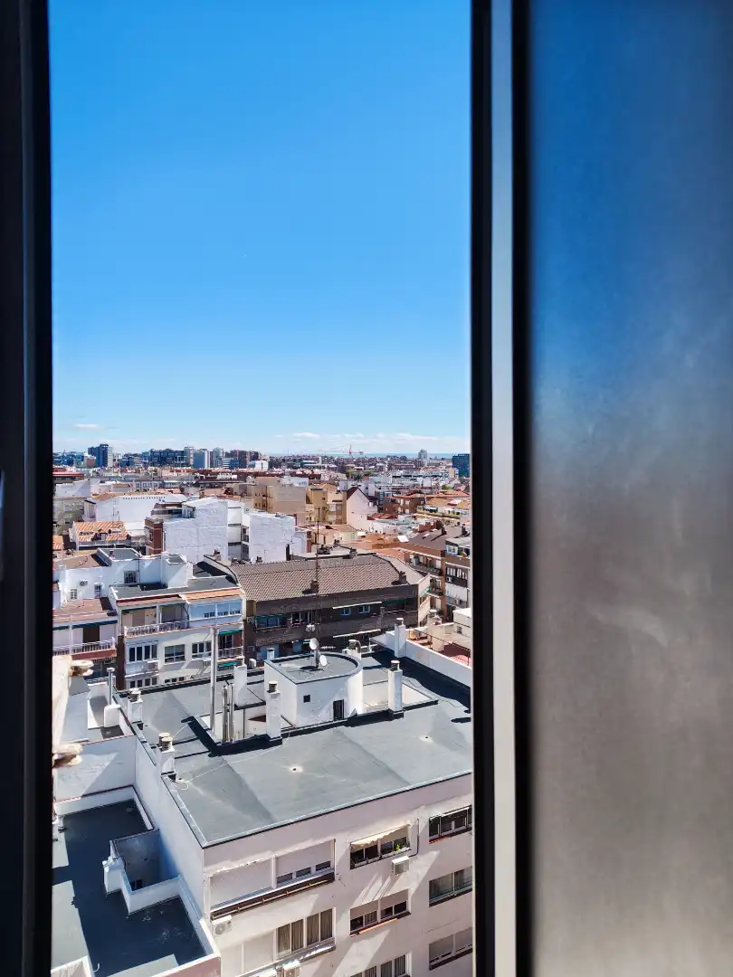Exterior view of Flat for sale in Madrid  with Air Conditioner, Heating and Balcony