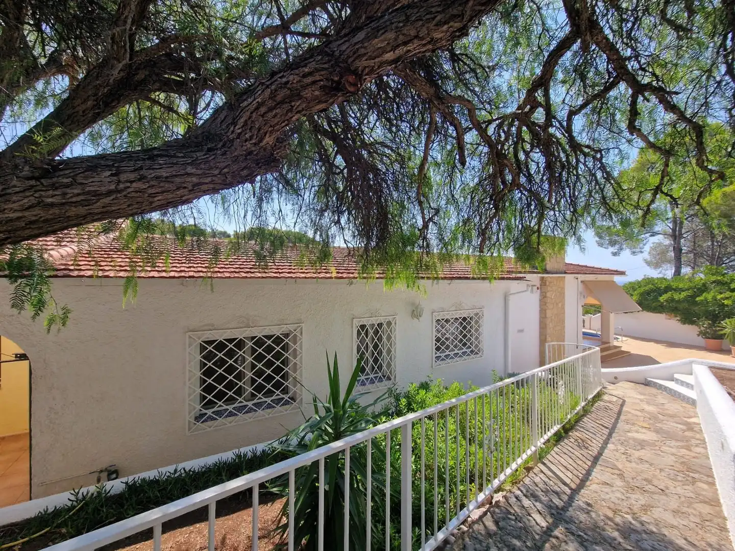 Vista exterior de Casa o chalet de alquiler en Altea con Aire acondicionado, Calefacción y Jardín privado