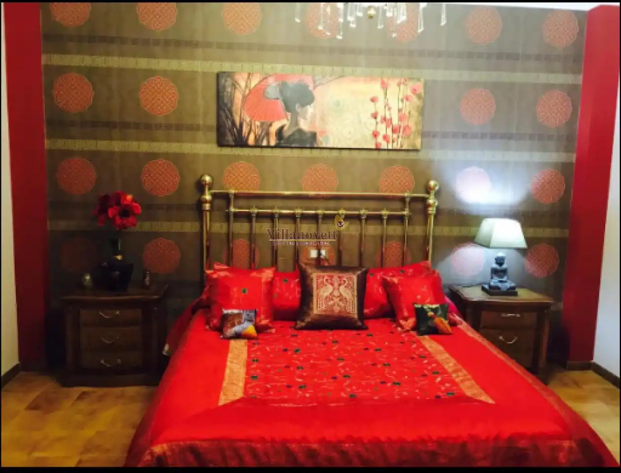 Schlafzimmer von Country house zum Verkauf in Gondomar mit Heizung, Privatgarten und Parkett