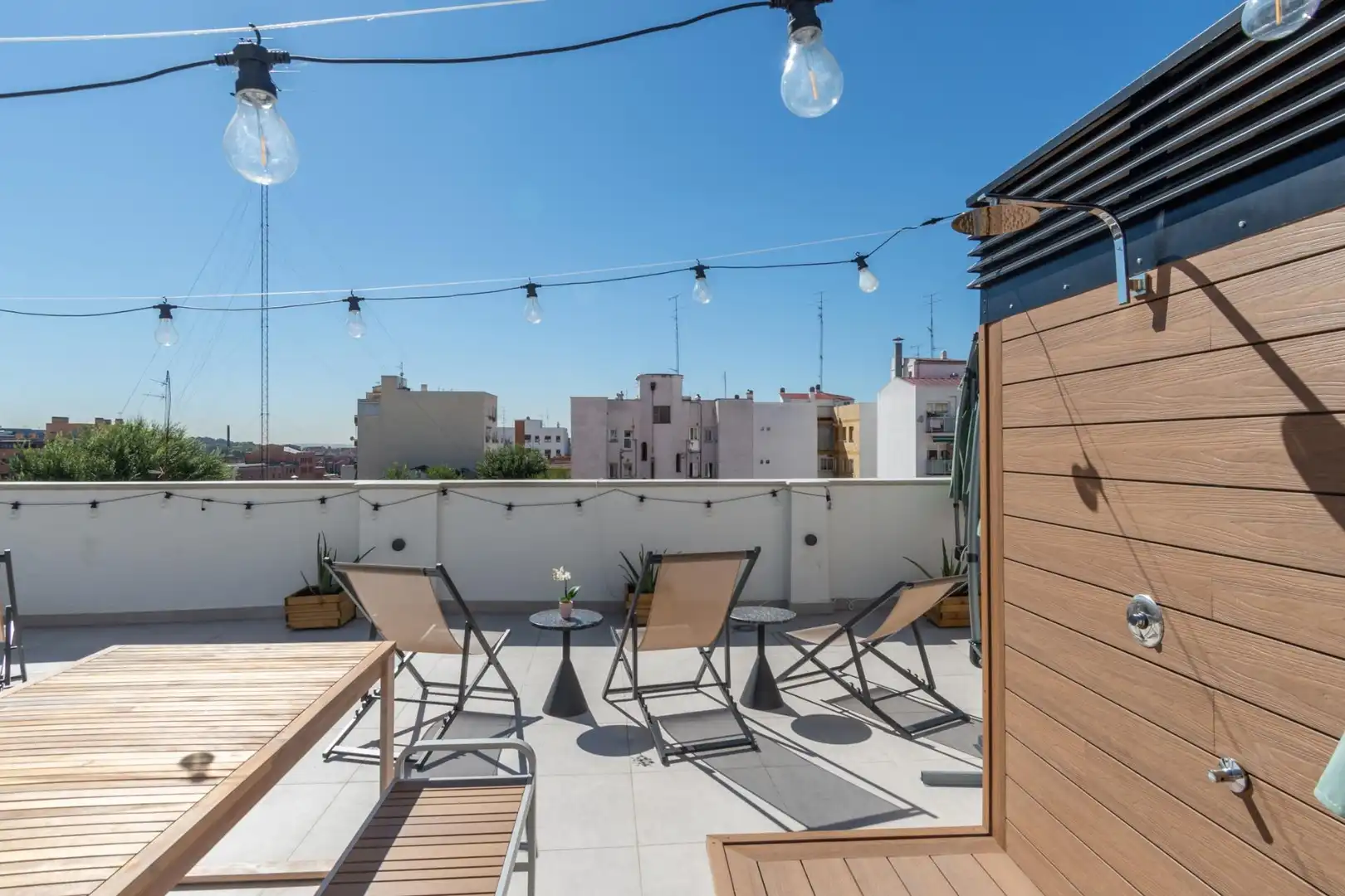 Terrace of Study for rent in Madrid