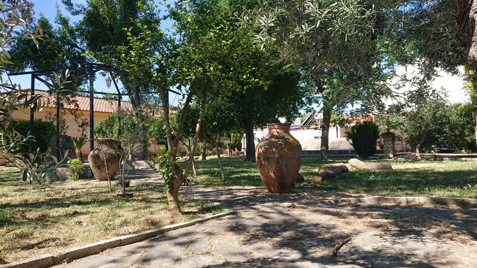 Jardín de Casa o chalet en venta en Espartinas con Aire acondicionado, Jardín privado y Terraza