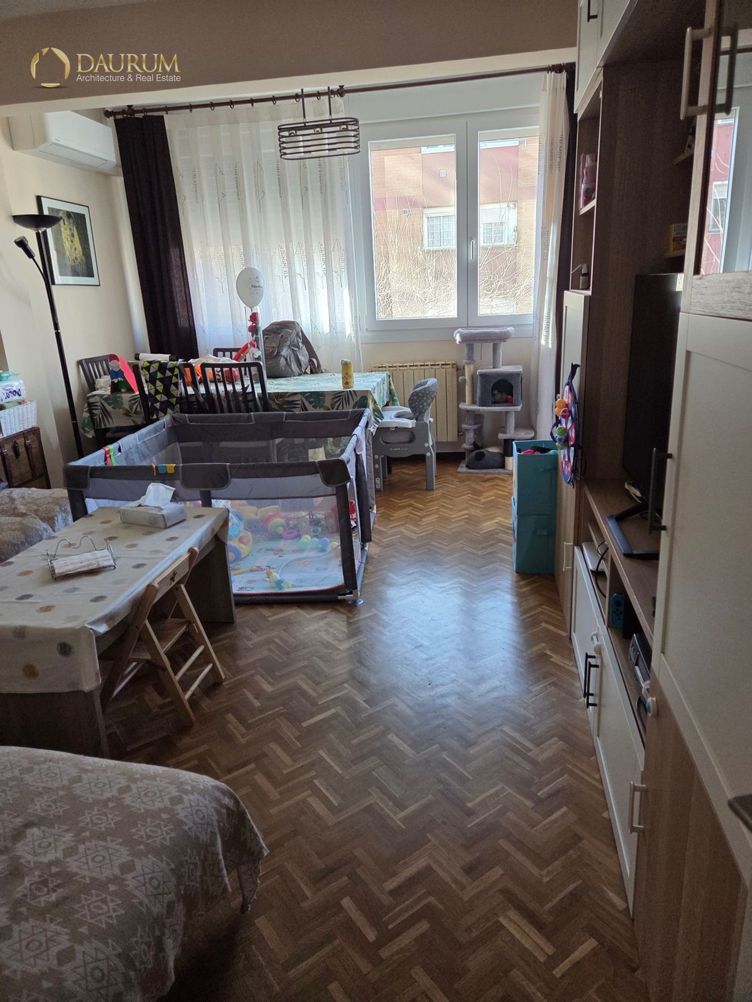 Bedroom of Flat for sale in  Madrid Capital  with Air Conditioner, Heating and Terrace