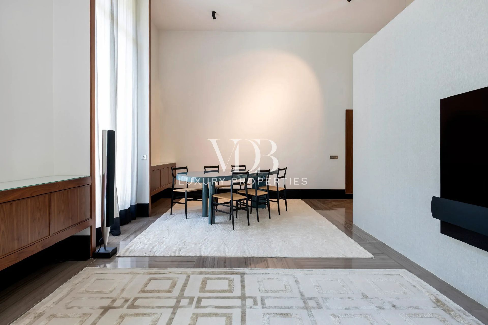 Dining room of Apartment for sale in  Barcelona Capital  with Air Conditioner, Furnished and Balcony