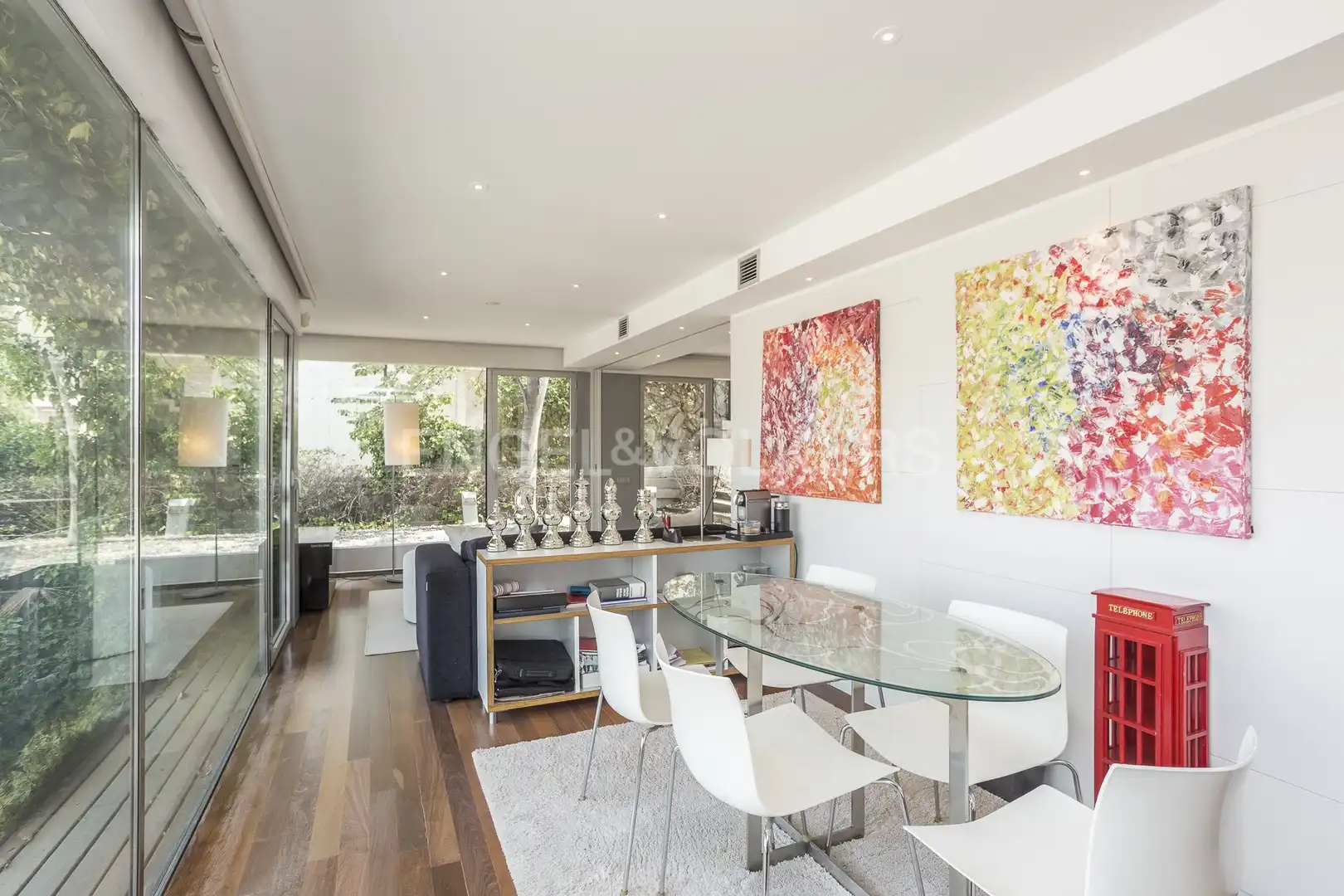 Comedor de Casa o chalet en venta en El Papiol con Aire acondicionado, Calefacción y Jardín privado