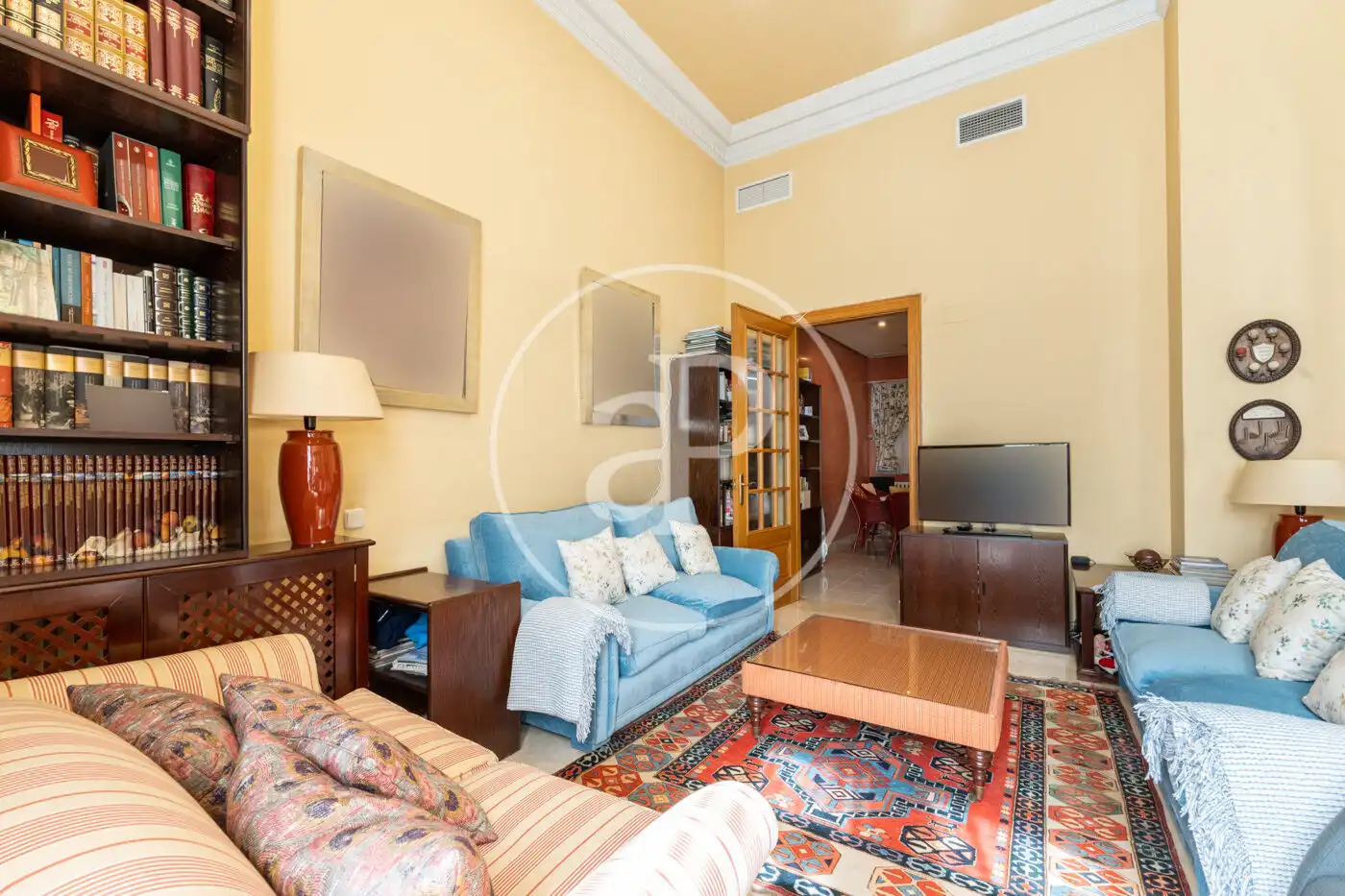 Sala de estar de Piso en venta en Valencia con Aire acondicionado, Calefacción y Balcón