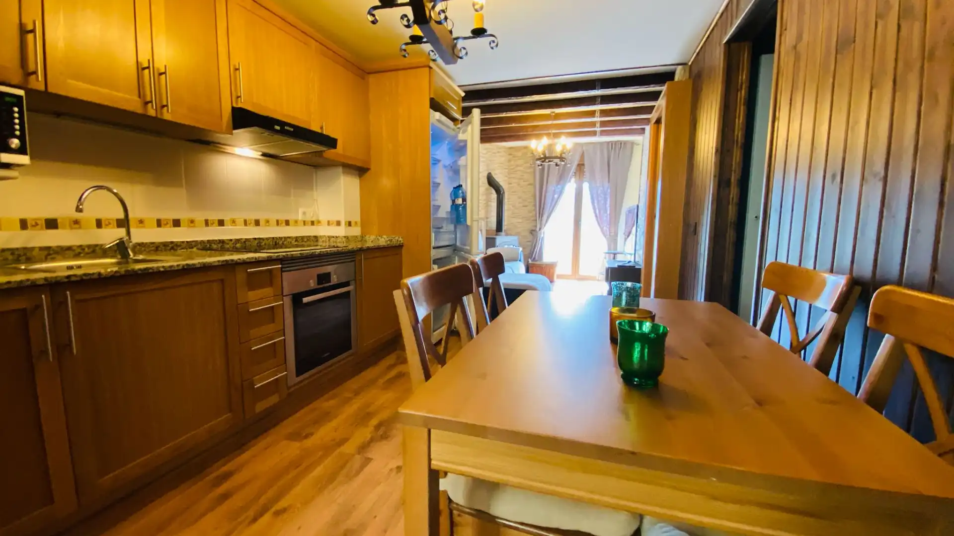 Cocina de Casa o chalet en venta en Valdelinares con Trastero, Amueblado y Balcón