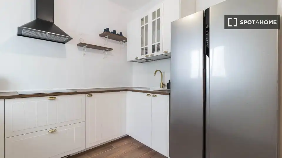 Cocina de Piso para compartir en Las Palmas de Gran Canaria con Aire acondicionado, Terraza y Amueblado