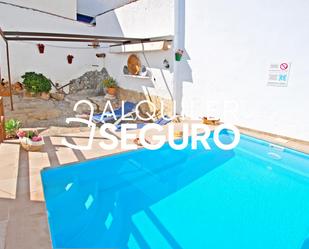 Swimming pool of House or chalet to rent in Comares  with Swimming Pool