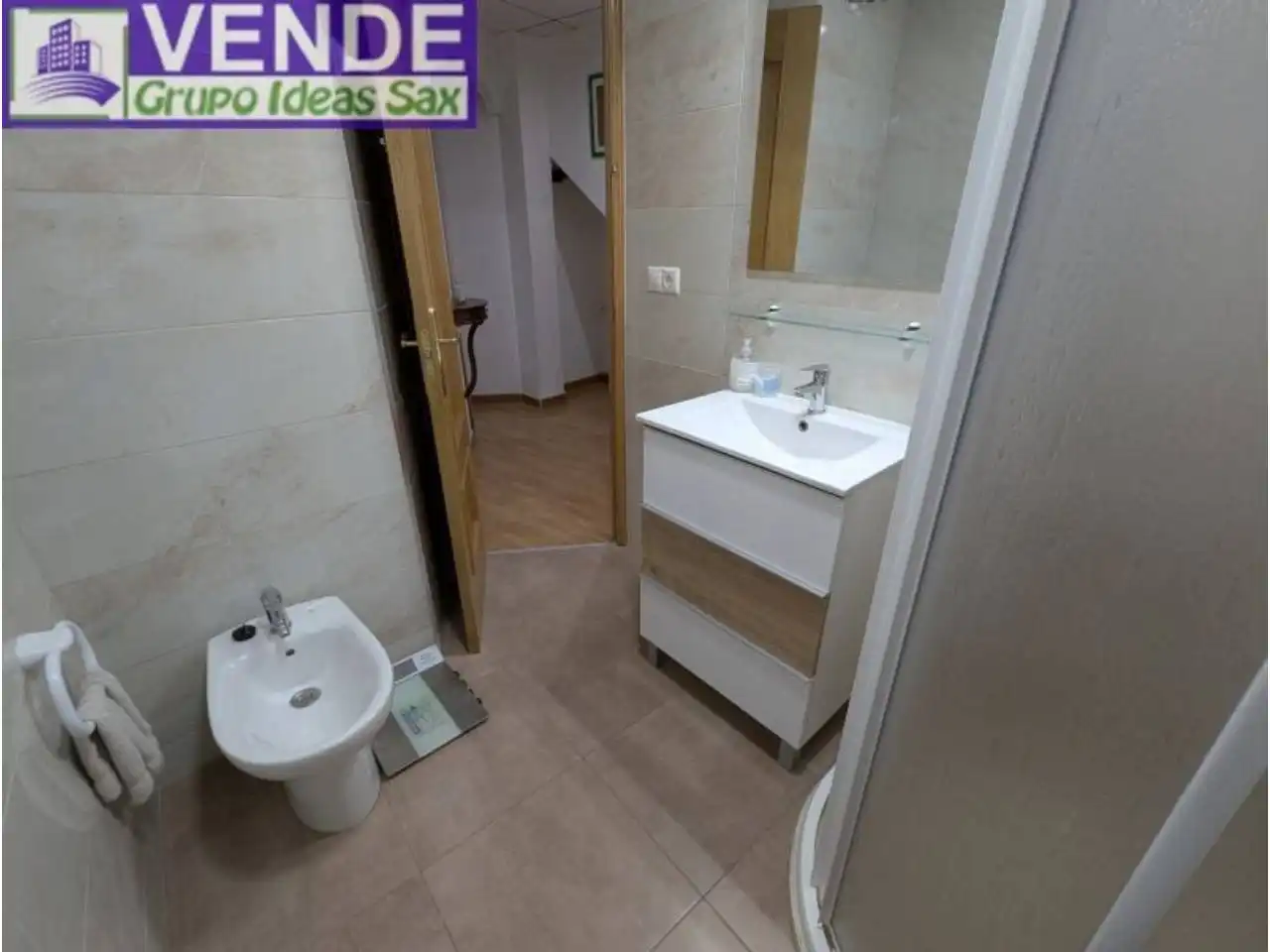 Baño de Casa adosada en venta en Sax con Terraza