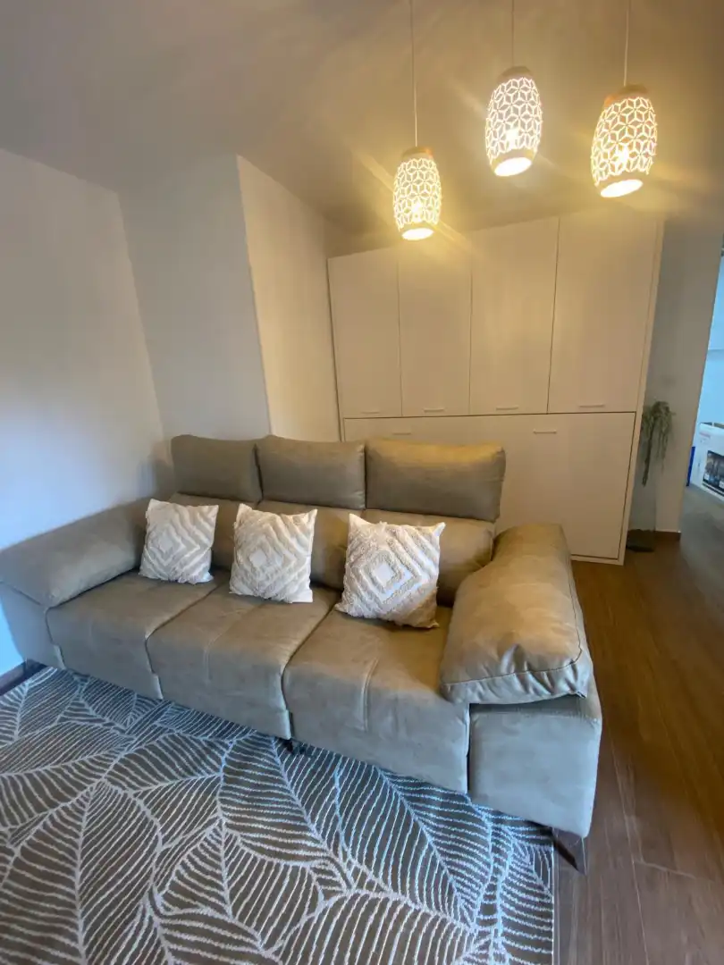 Sala de estar de Piso en venta en Suances con Calefacción, Amueblado y Lavadora