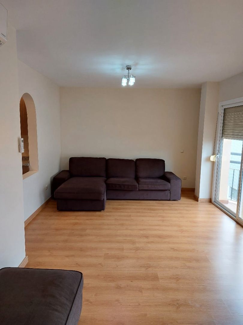 Sala d'estar de Apartament de lloguer en Mijas amb Moblat