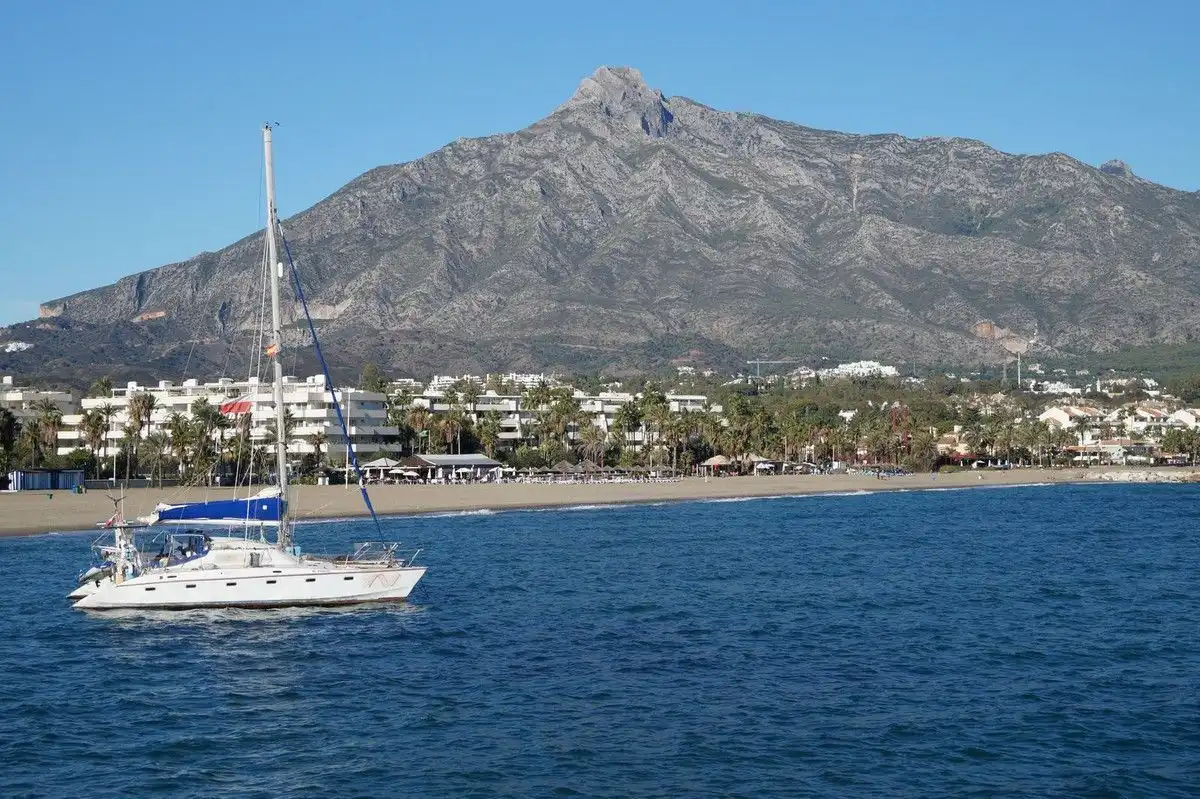 Vista exterior de Apartament de lloguer en Marbella amb Aire condicionat, Calefacció i Terrassa