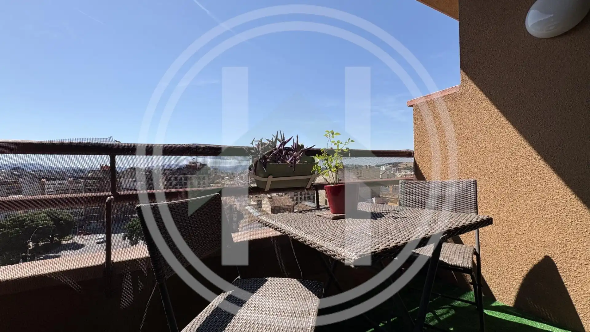 Terrace of Flat for sale in Granollers  with Heating, Parquet flooring and Balcony