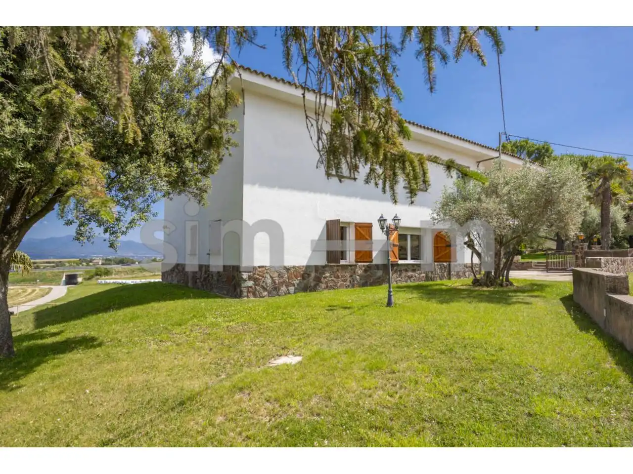 Vista exterior de Casa o chalet en venta en Gurb con Aire acondicionado, Calefacción y Jardín privado