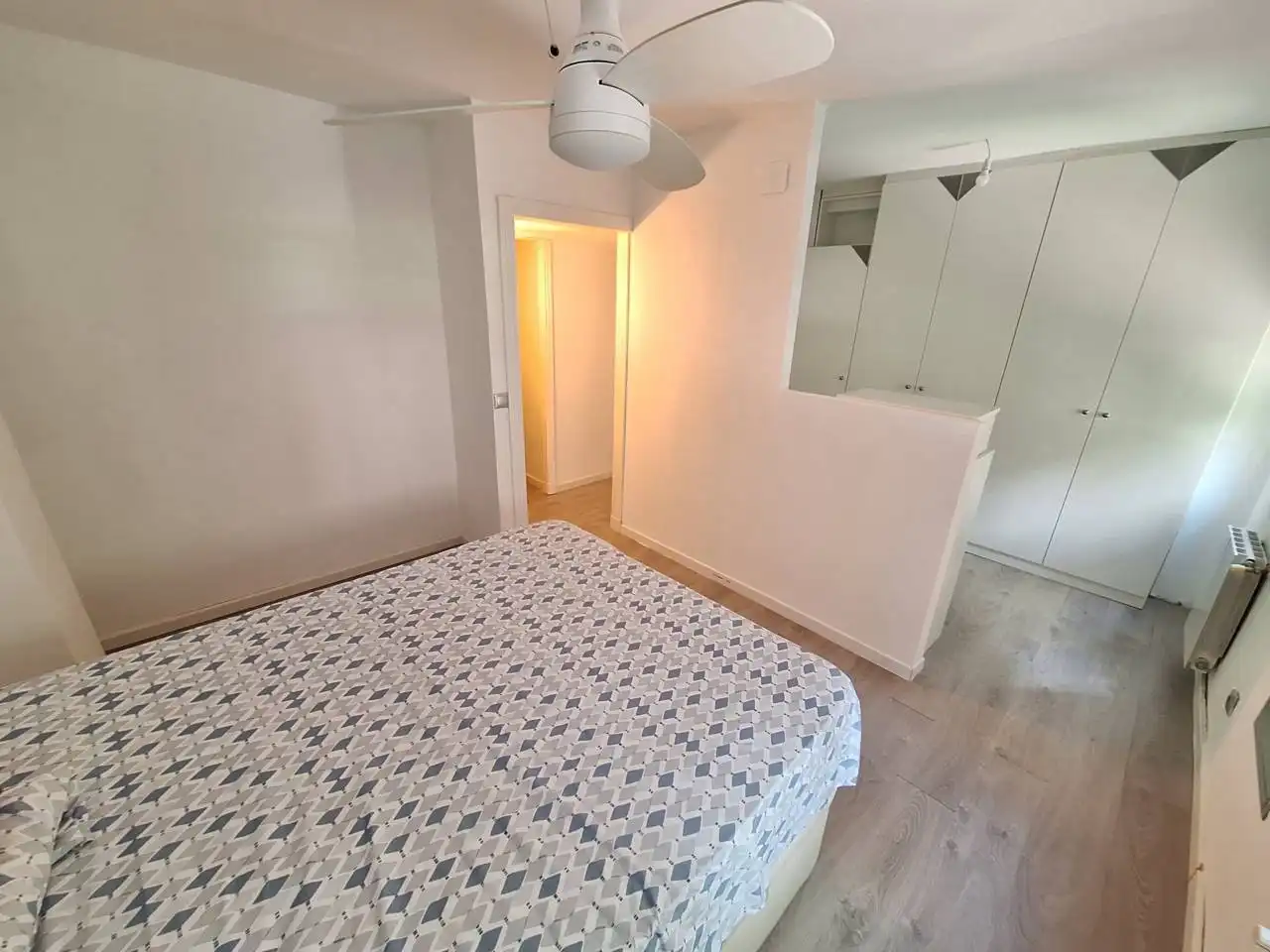 Schlafzimmer von Wohnung zur Miete in Leganés mit Klimaanlage, Heizung und Terrasse