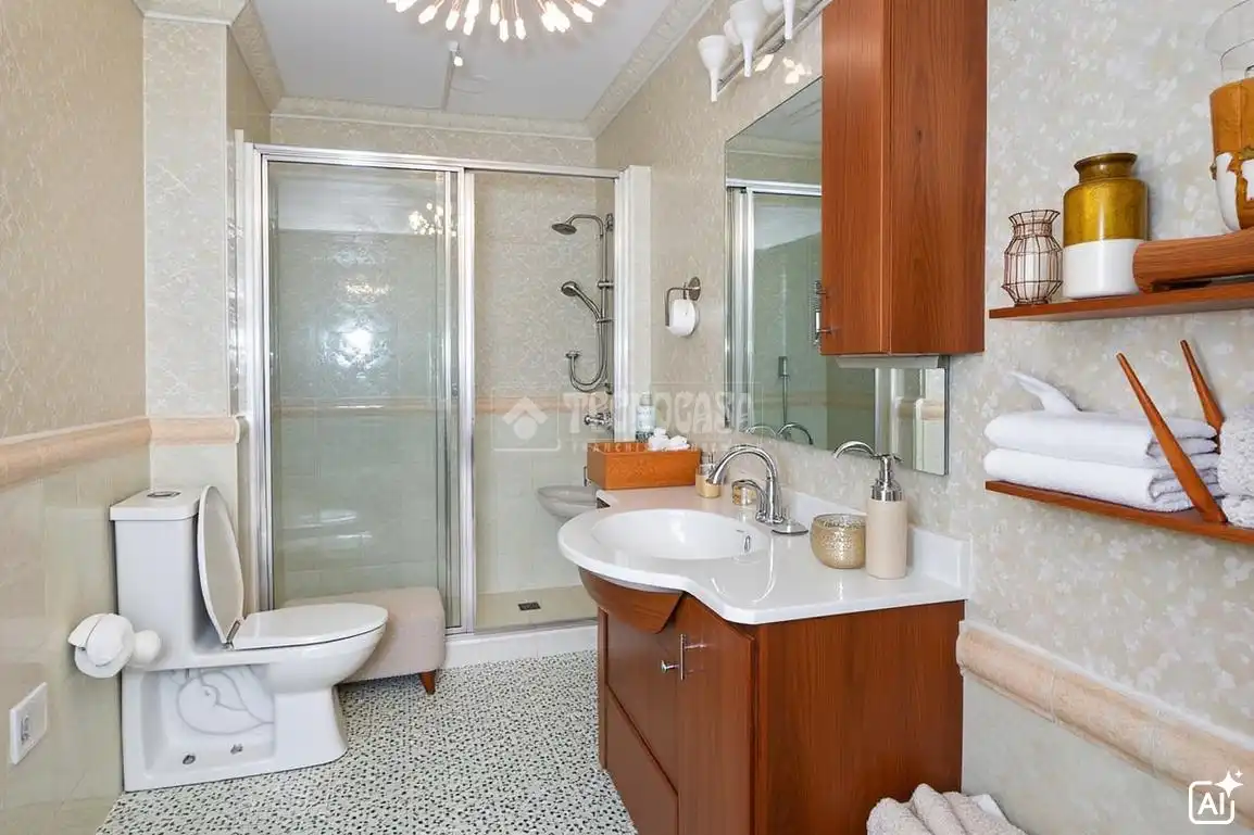 Bathroom of Detached homes for sale in Sevilla  with Air Conditioner and Balcony