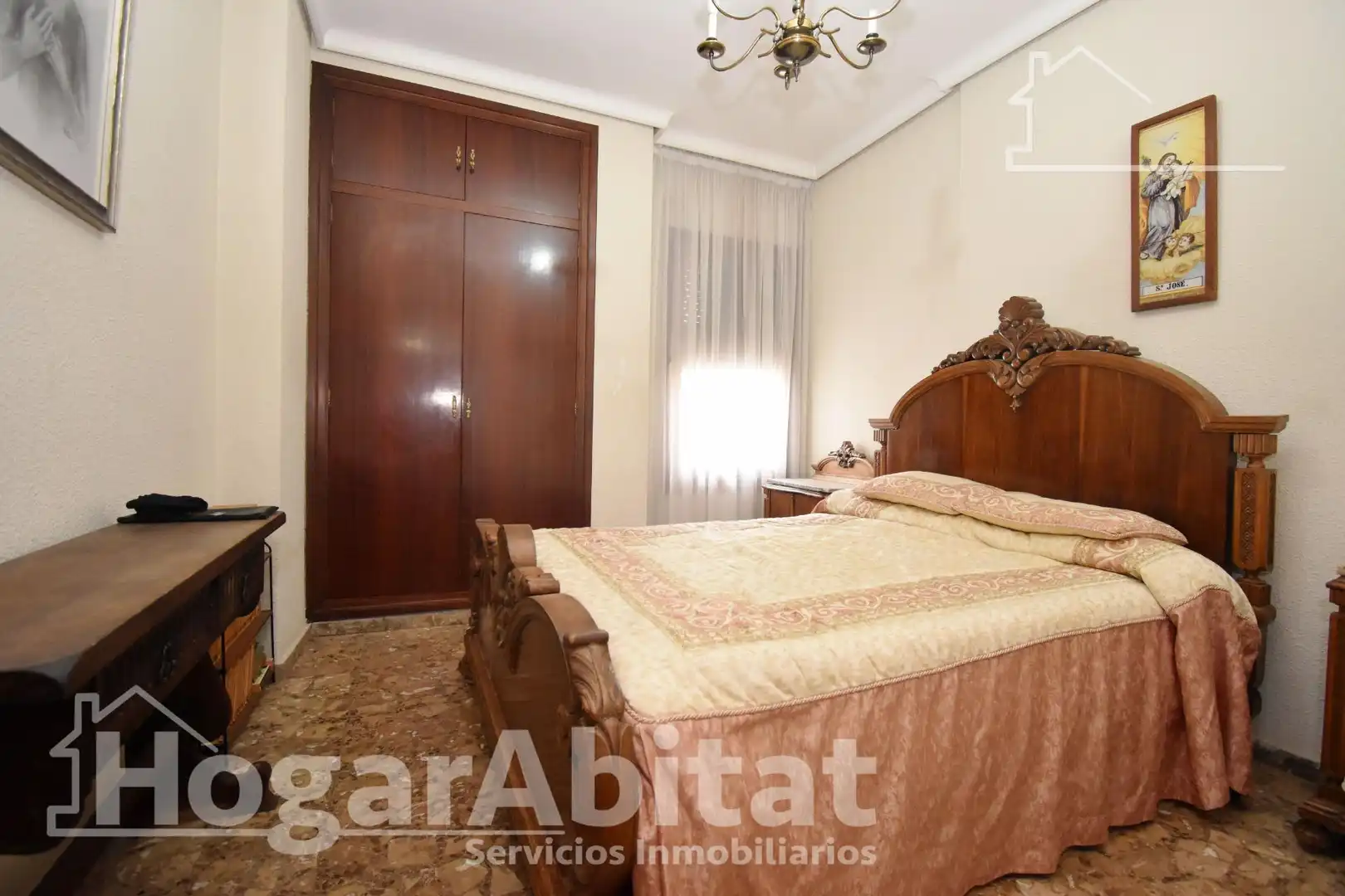 Bedroom of Flat for sale in Vila-real  with Air Conditioner, Heating and Furnished