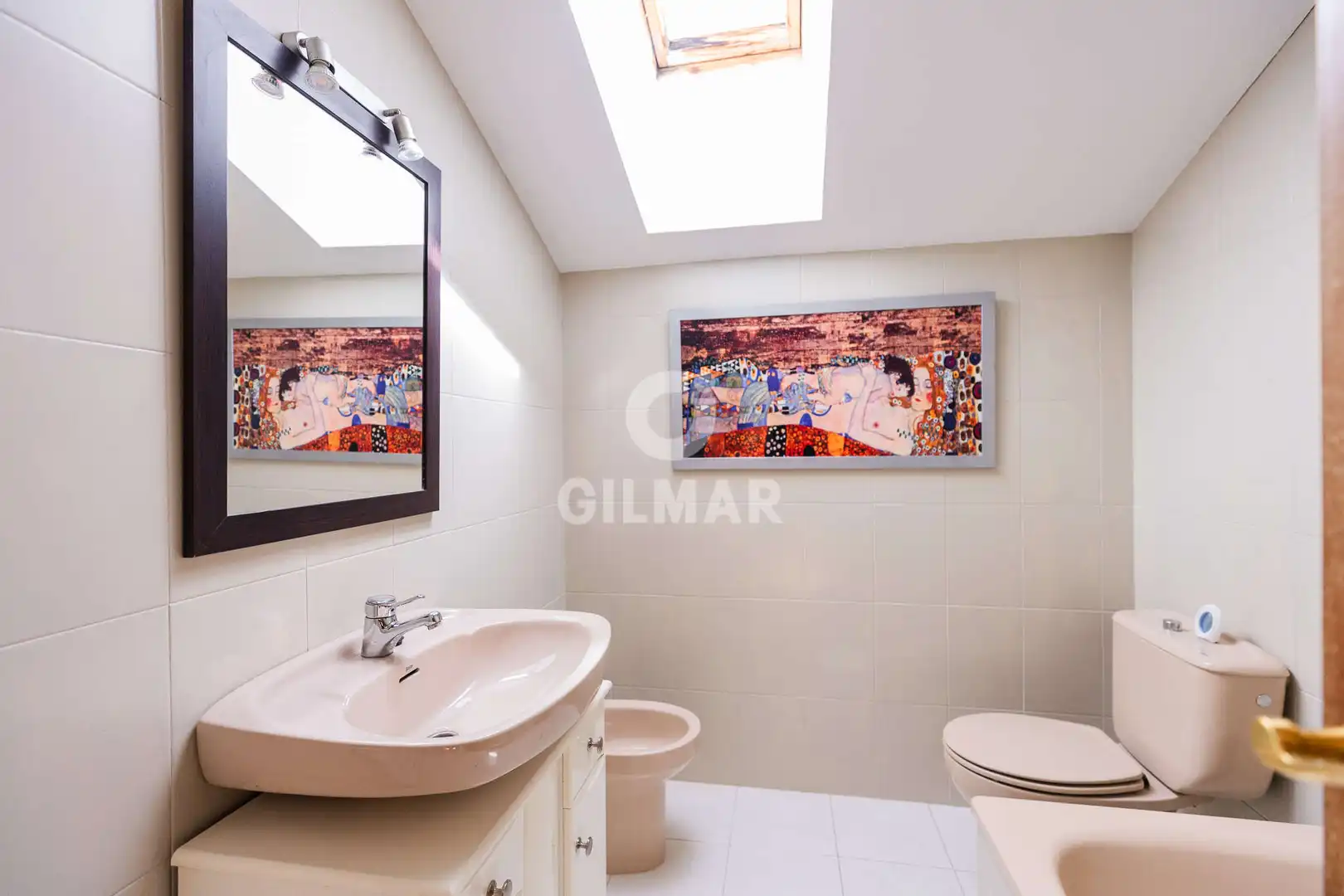 Baño de Casa o chalet en venta en Galapagar con Calefacción, Jardín privado y Piscina