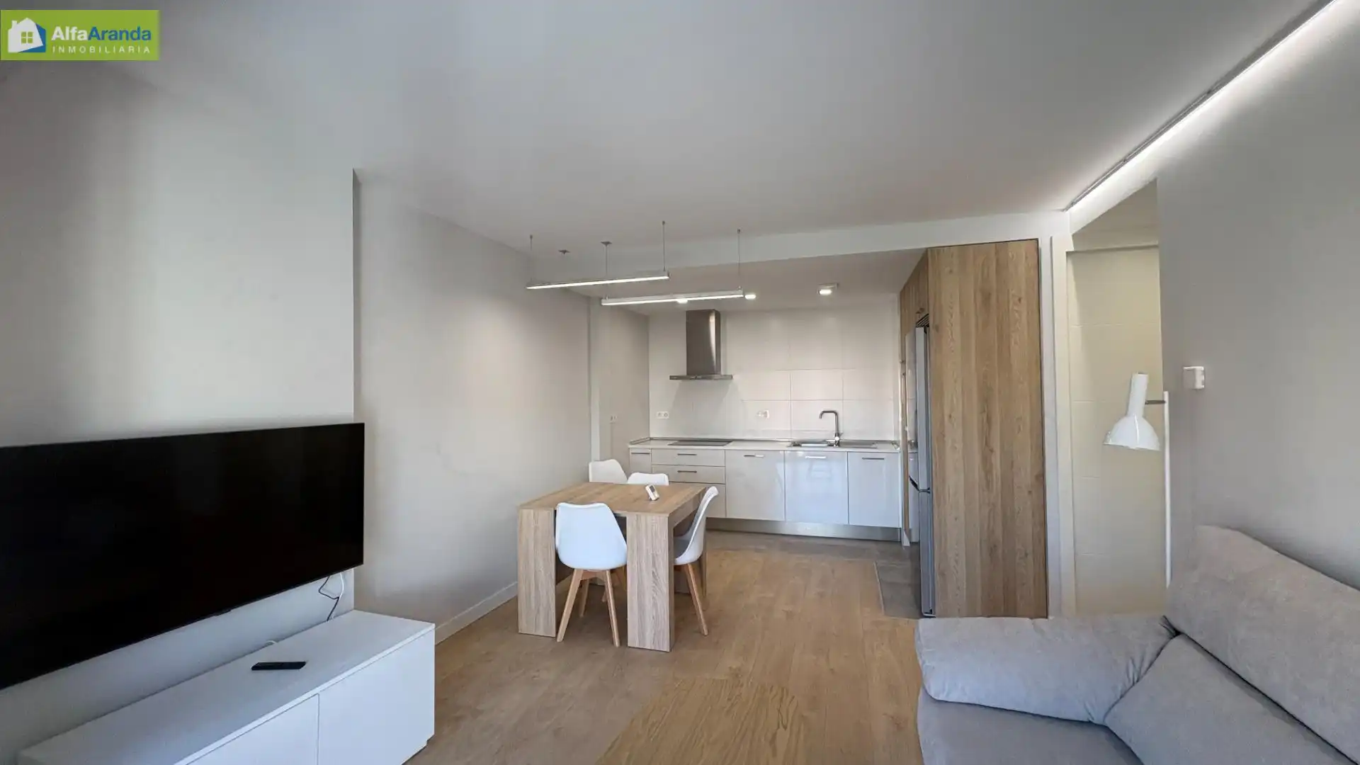 Wohnzimmer von Wohnung zur Miete in Aranda de Duero mit Heizung, Möbliert und Balkon
