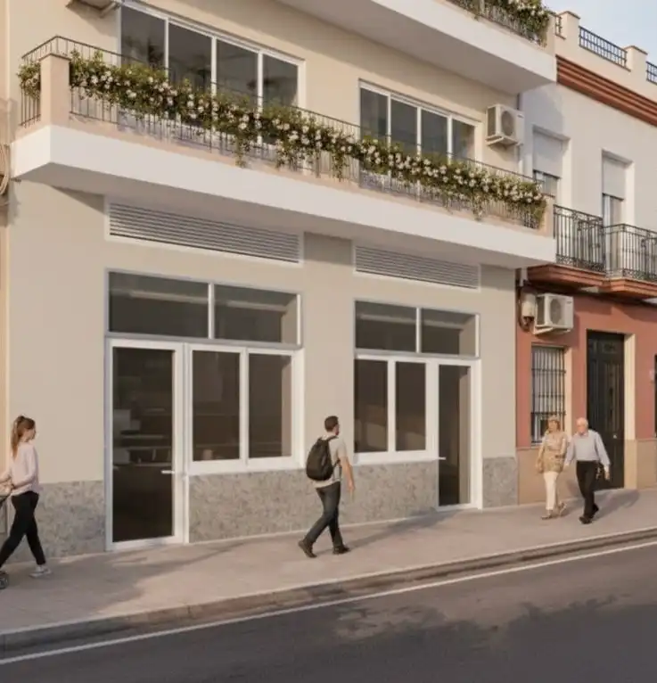 Vista exterior de Estudio en venta en Mislata con Aire acondicionado, Horno y Lavadora