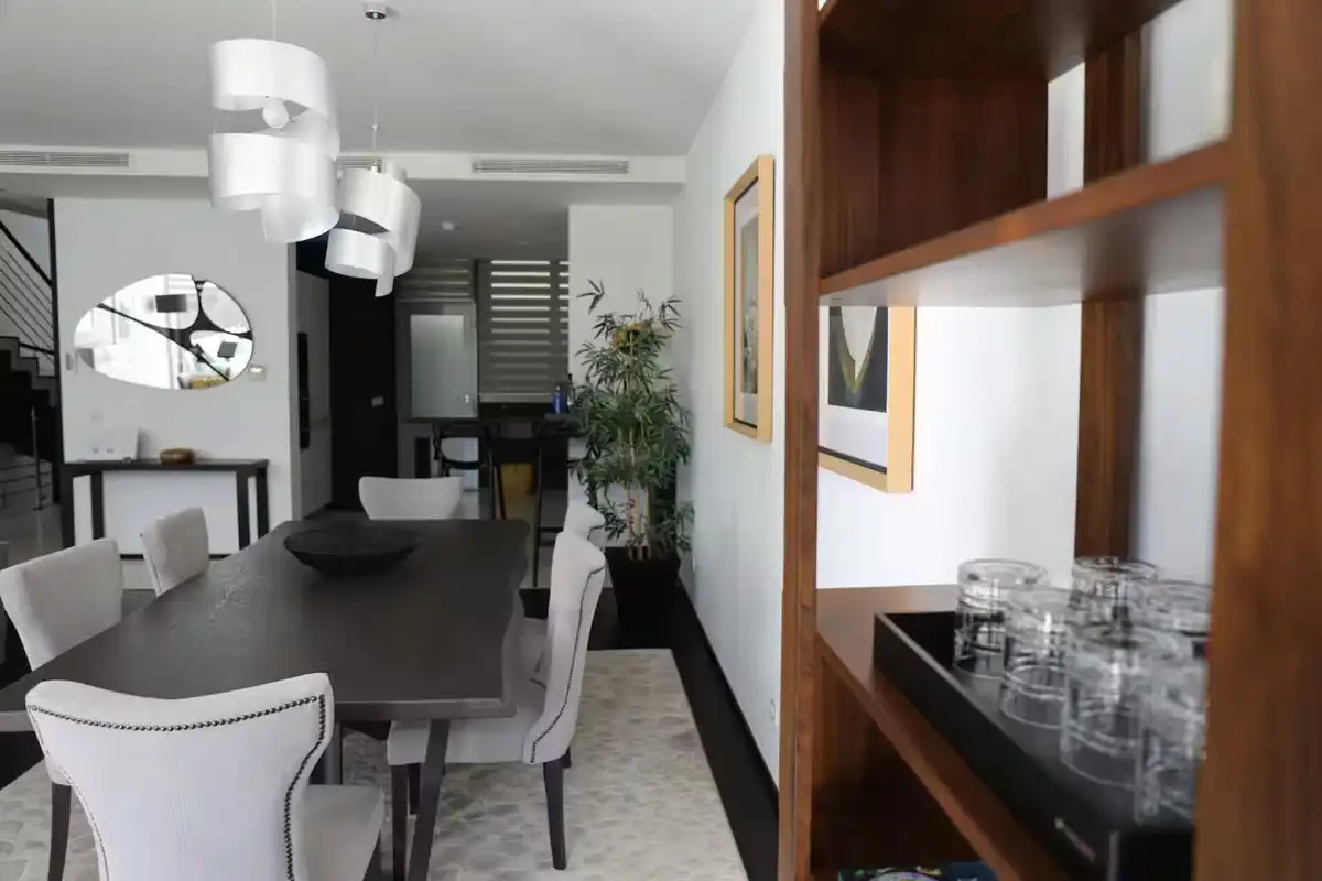 Dining room of Detached homes for sale in Marbella  with Air Conditioner, Terrace and Storage room