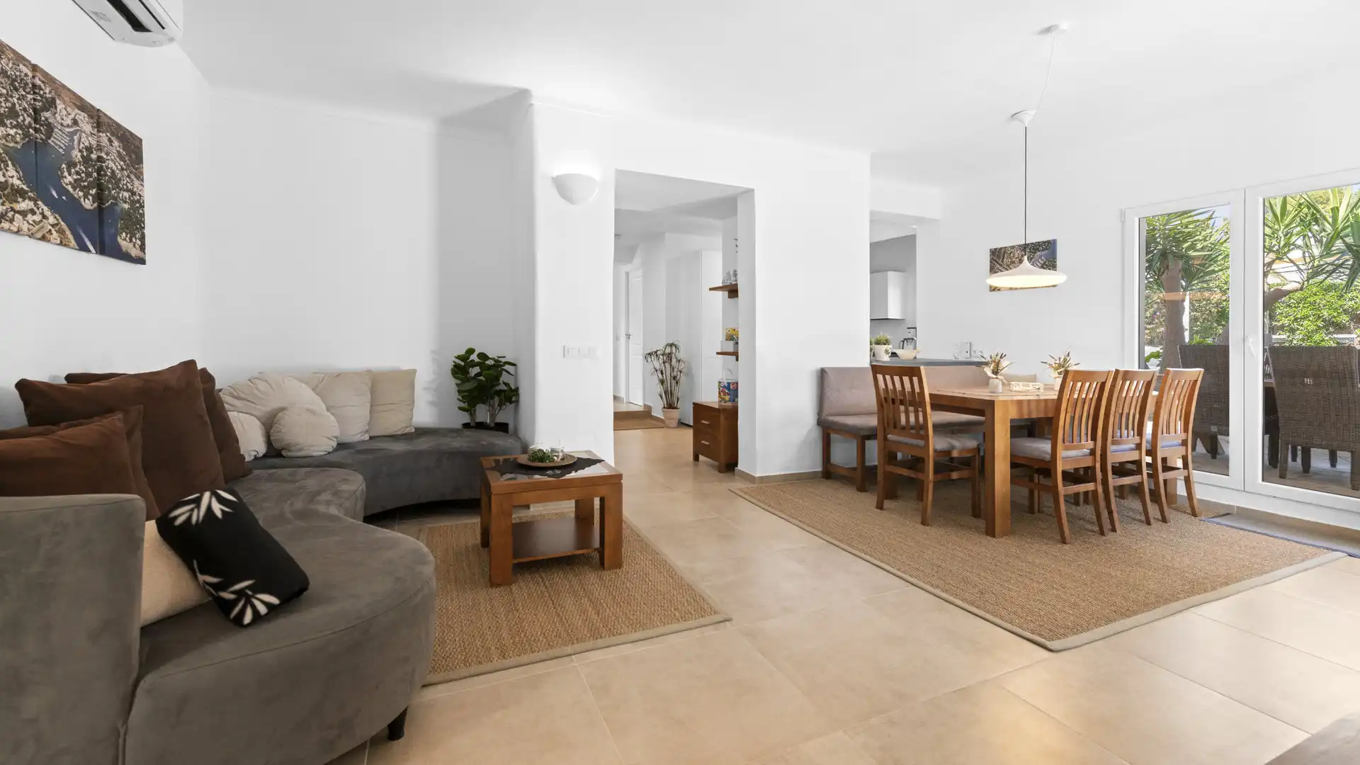 Sala de estar de Casa o chalet en venta en Felanitx con Aire acondicionado, Calefacción y Terraza