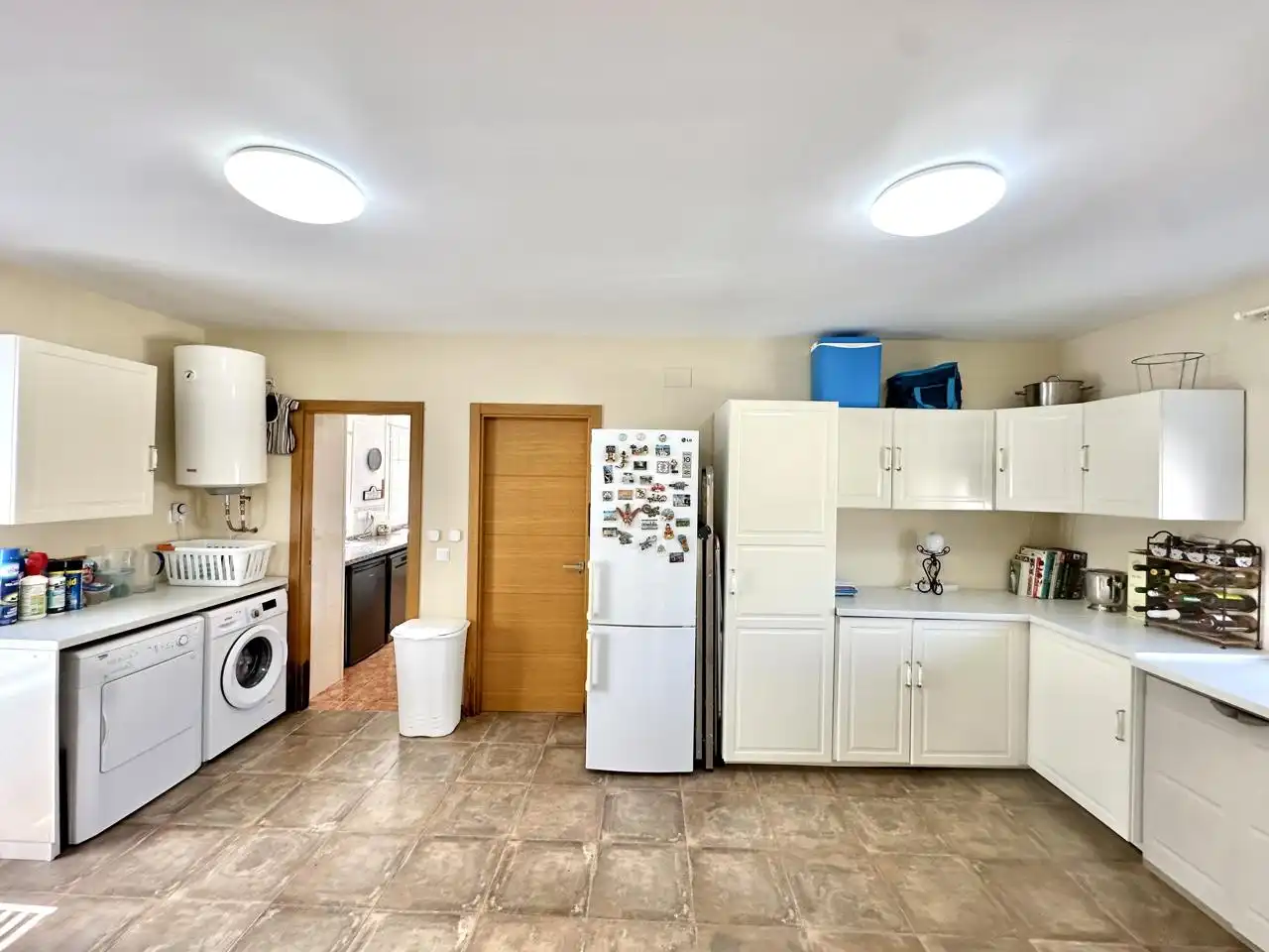 Cocina de Casa o chalet en venta en Fuente de Piedra con Aire acondicionado, Jardín privado y Terraza