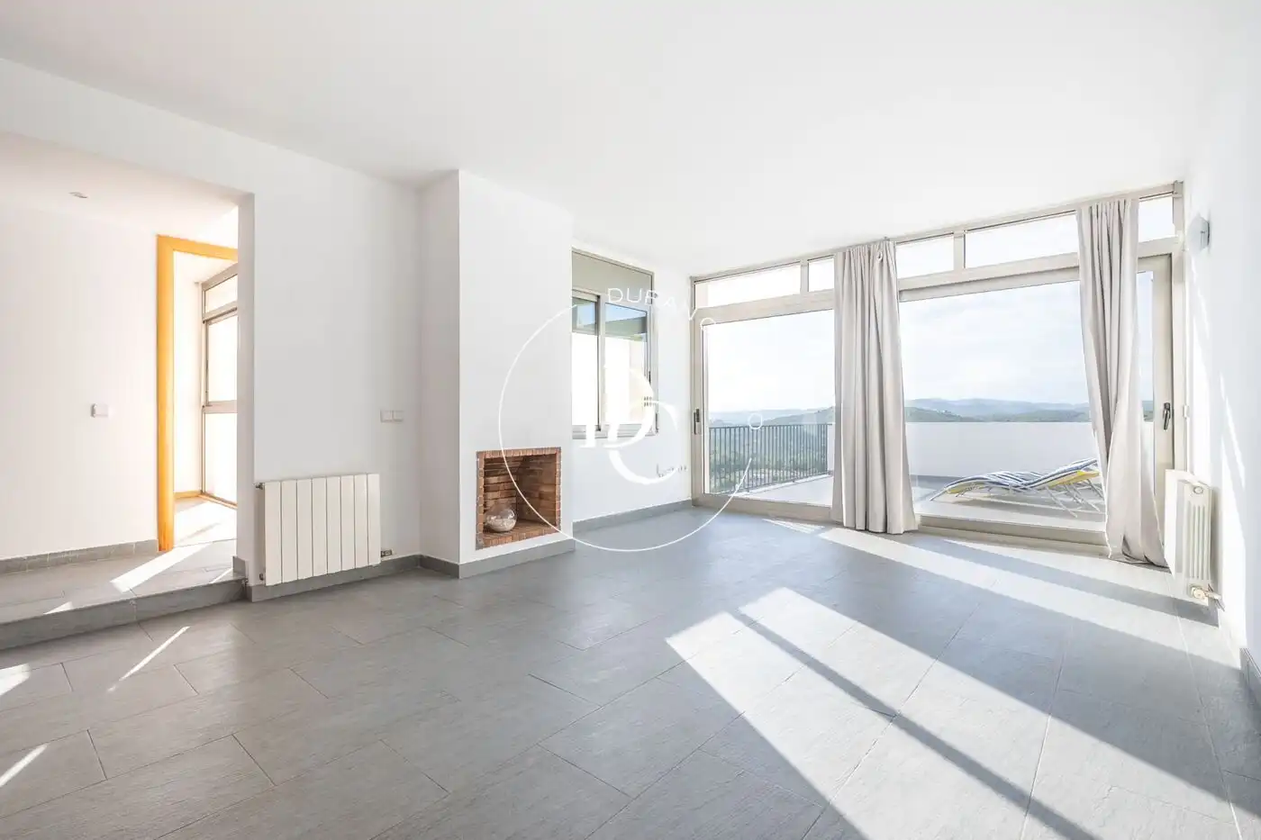 Sala de estar de Casa o chalet de alquiler en Sitges con Aire acondicionado, Calefacción y Jardín privado