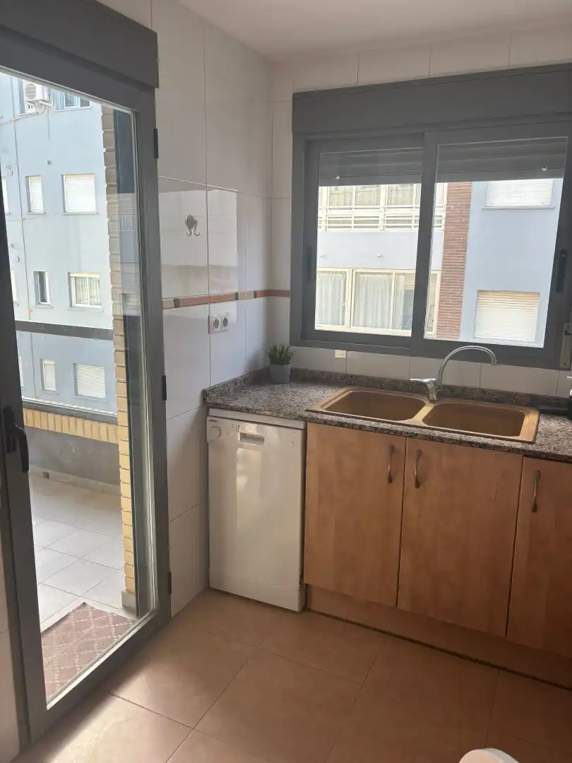 Küche von Wohnung zur Miete in Sagunto / Sagunt mit Klimaanlage, Möbliert und Ofen