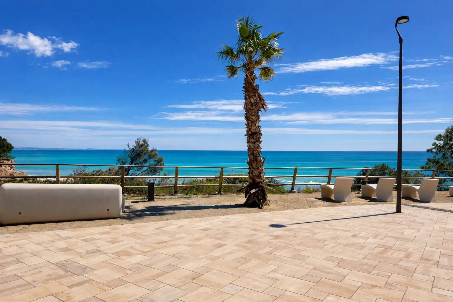 Terrasse von Wohnungen zum Verkauf in Mont-roig del Camp mit Klimaanlage, Terrasse und Ofen