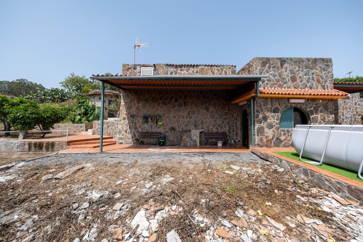 Exterior view of Country house for sale in Santa María de Guía de Gran Canaria