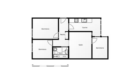 Foto 5 de Pis de lloguer a Gibralfaro, Málaga