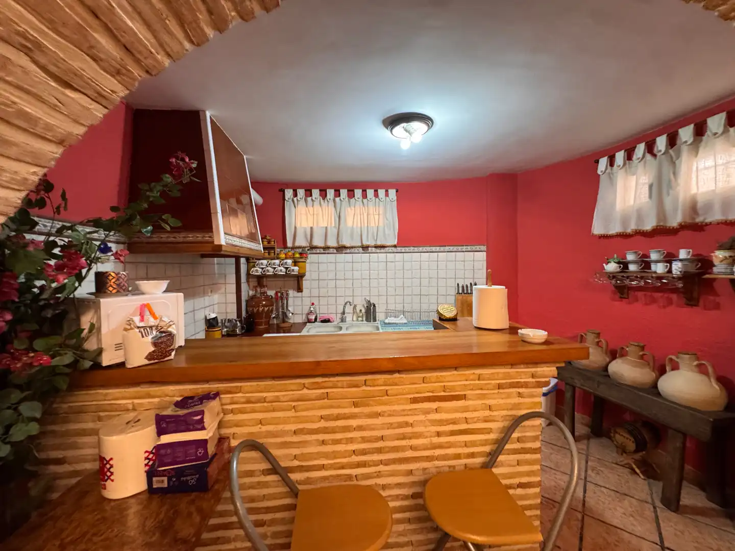 Cocina de Casa o chalet en venta en Caravaca de la Cruz con Aire acondicionado, Calefacción y Jardín privado