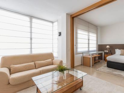 Sala d'estar de Apartament de lloguer en  Barcelona Capital amb Aire condicionat