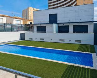 Swimming pool of Single-family semi-detached for sale in L'Escala  with Air Conditioner, Private garden and Storage room