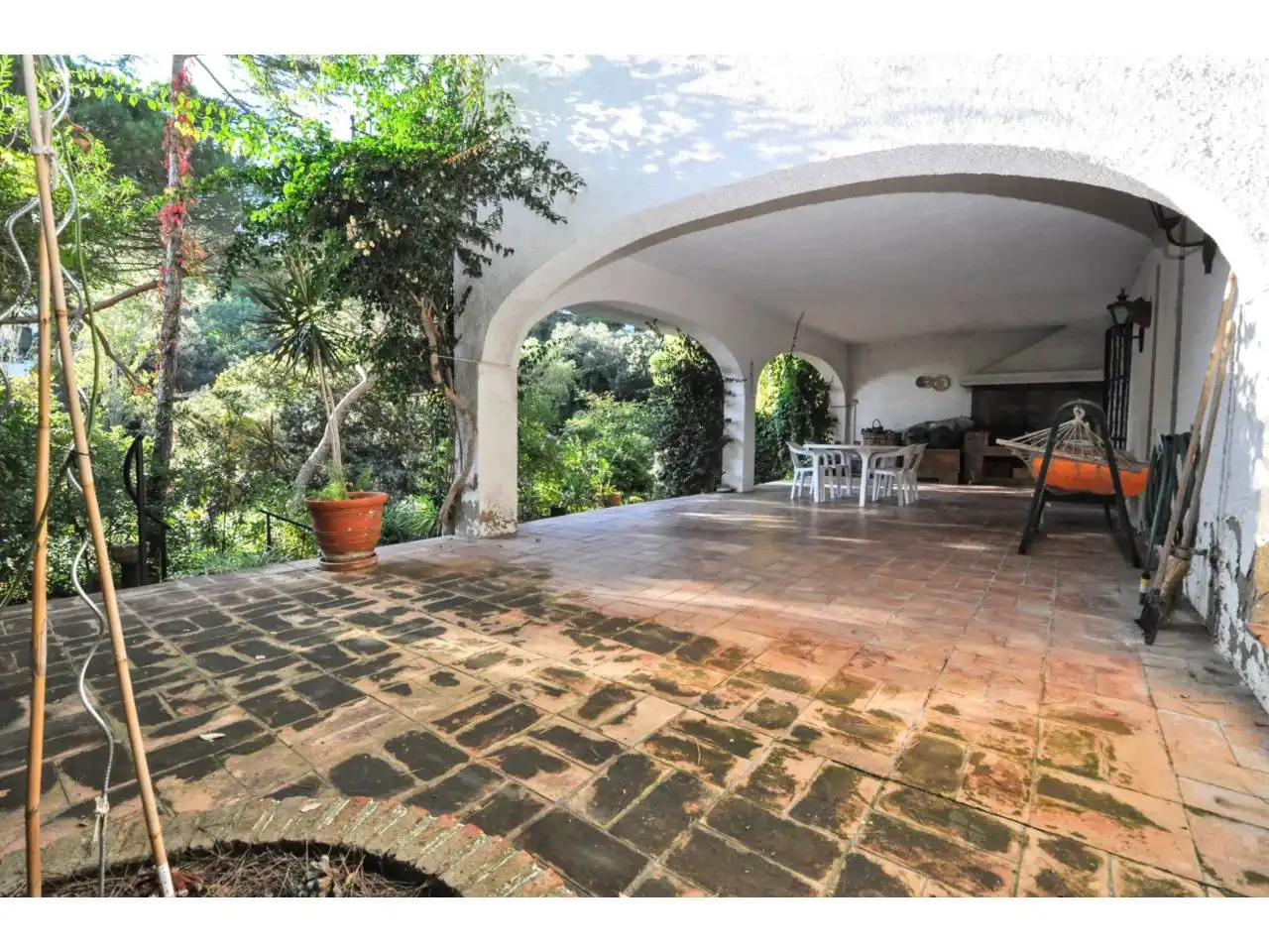 Terraza de Casa o chalet en venta en Lloret de Mar con Calefacción, Jardín privado y Terraza