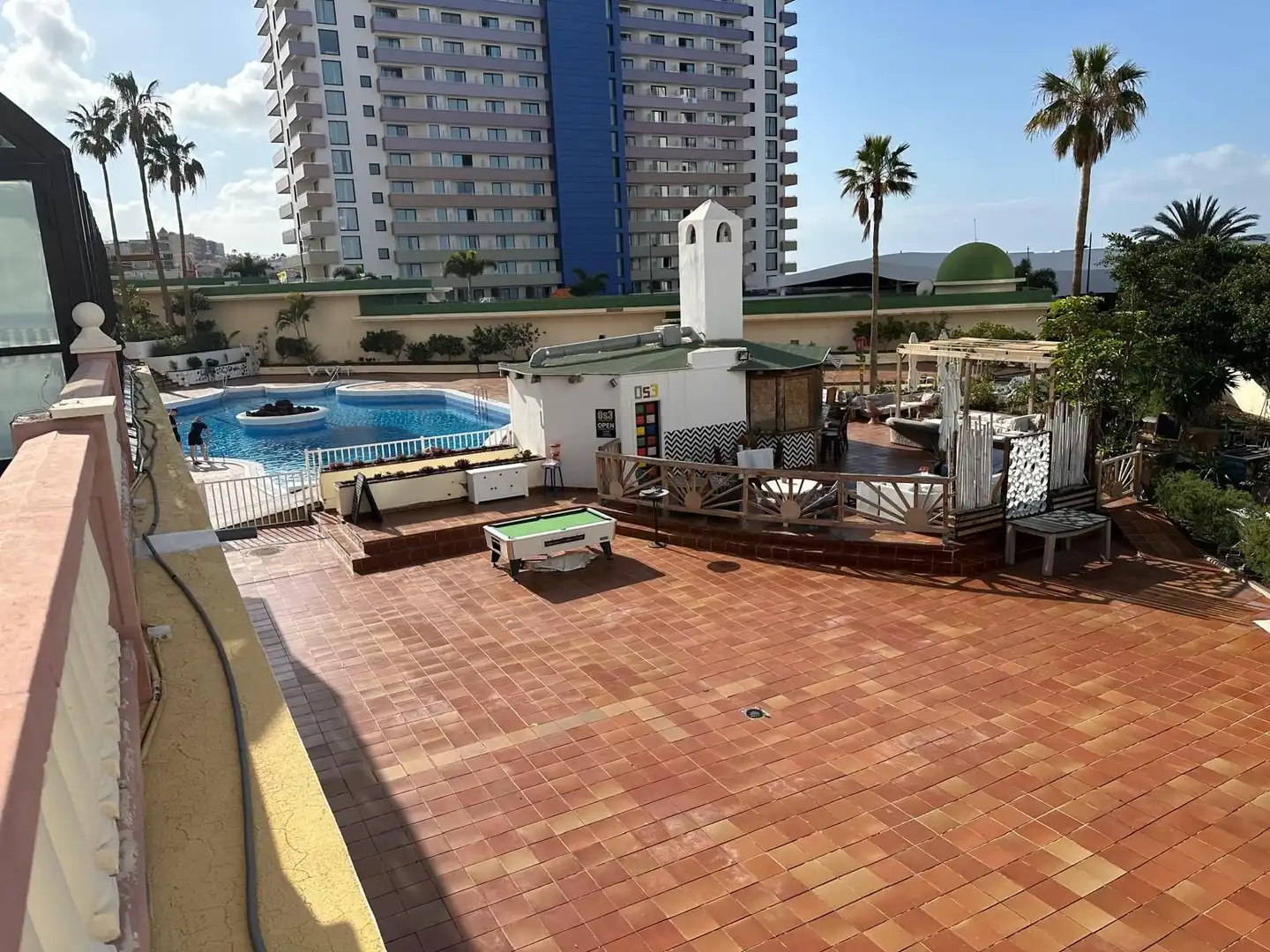 Schwimmbecken von Dachboden zum Verkauf in Adeje mit Terrasse, Möbliert und Gemeinschaftspool
